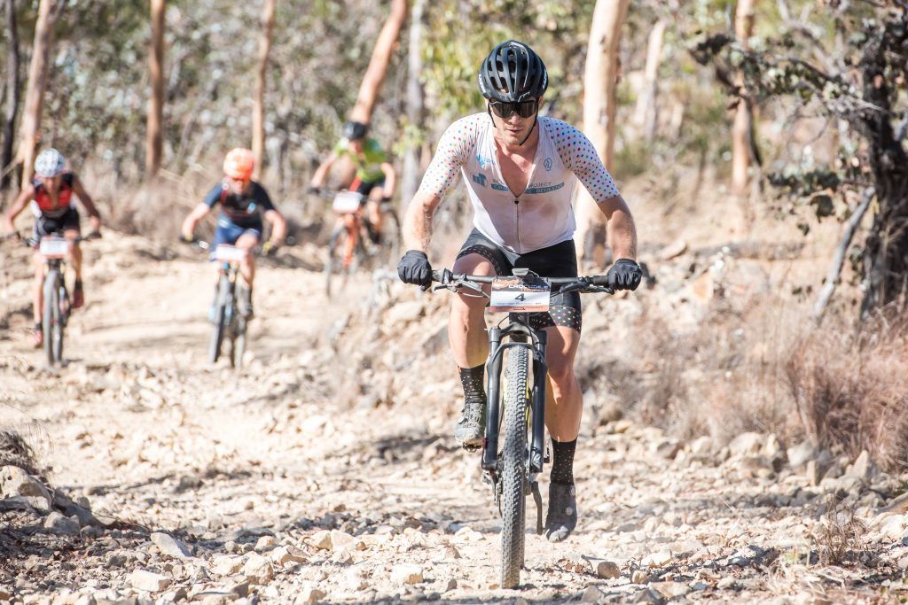 Belgium's Stijn Van Boxstael en route to the win on stage 5 of the 2019 Crocodile Trophy
