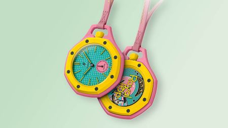 A render of a Audemars x Swatch watch. 