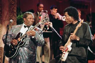 B.B. King & Buddy Guy perform on The Tonight Show With Jay Leno, July 27, 1993