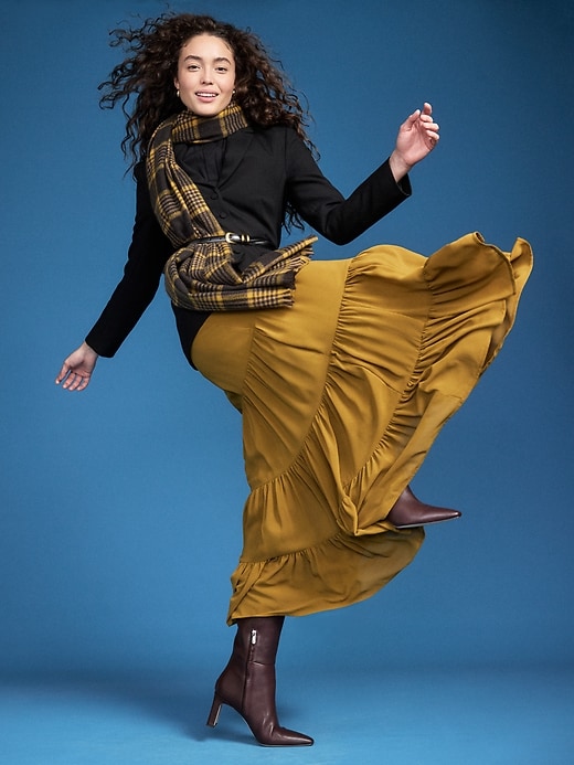 Old Navy X Altuzarra Tiered Swing Maxi Skirt