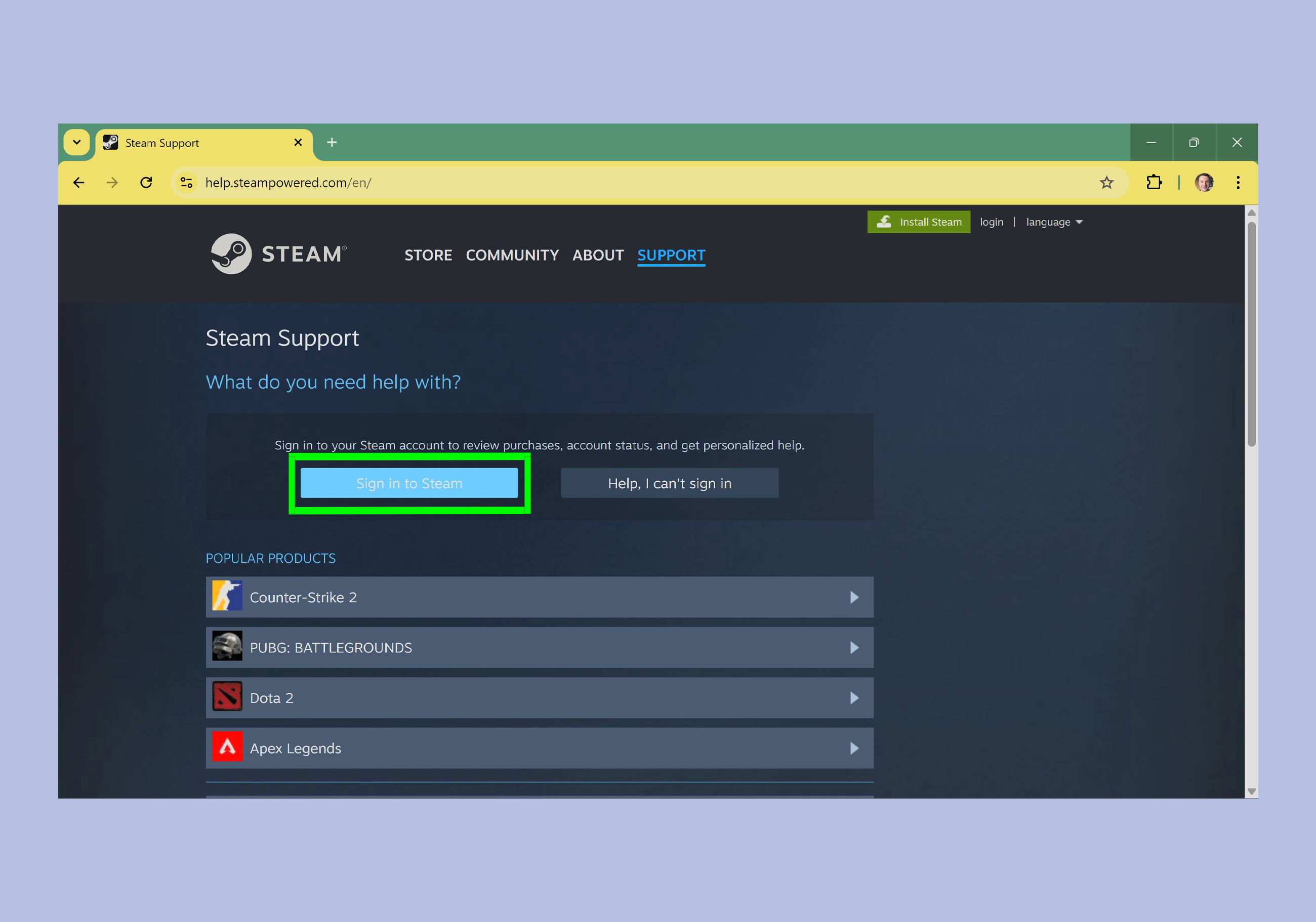 Steam refund 