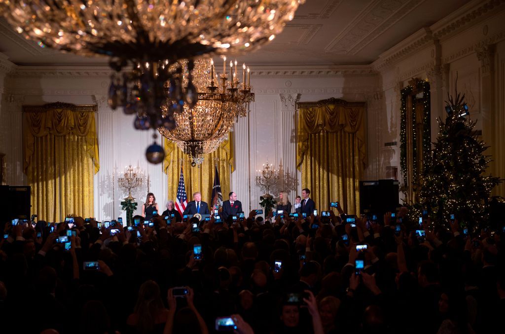 Trump celebrates Hanukkah