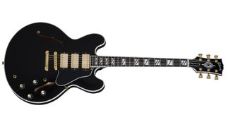 The three pickup Gibson ES Supreme in Ebony