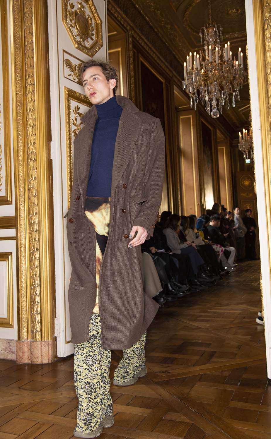 A look from Paris Fashion Week AW23