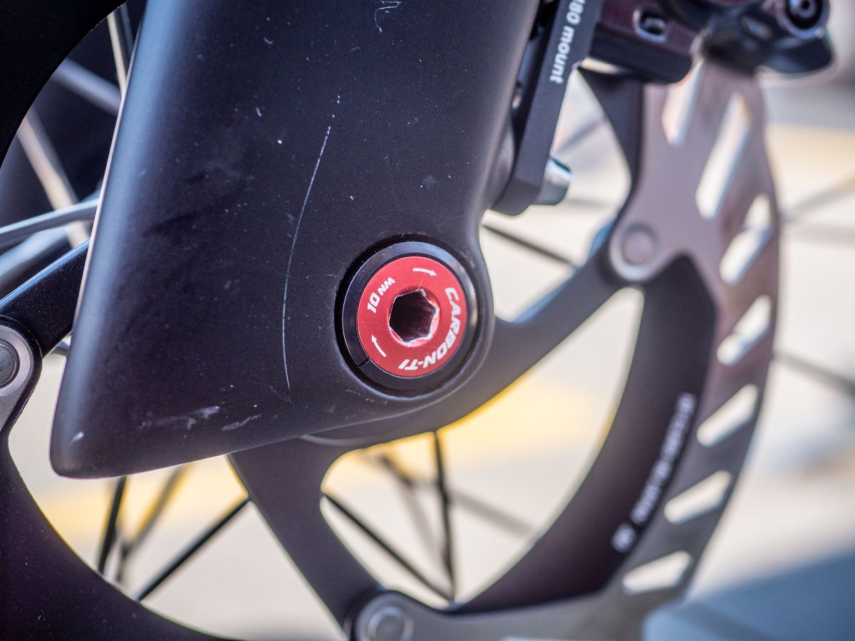 Tadej Pogacar's Colnago Y1Rs road bike