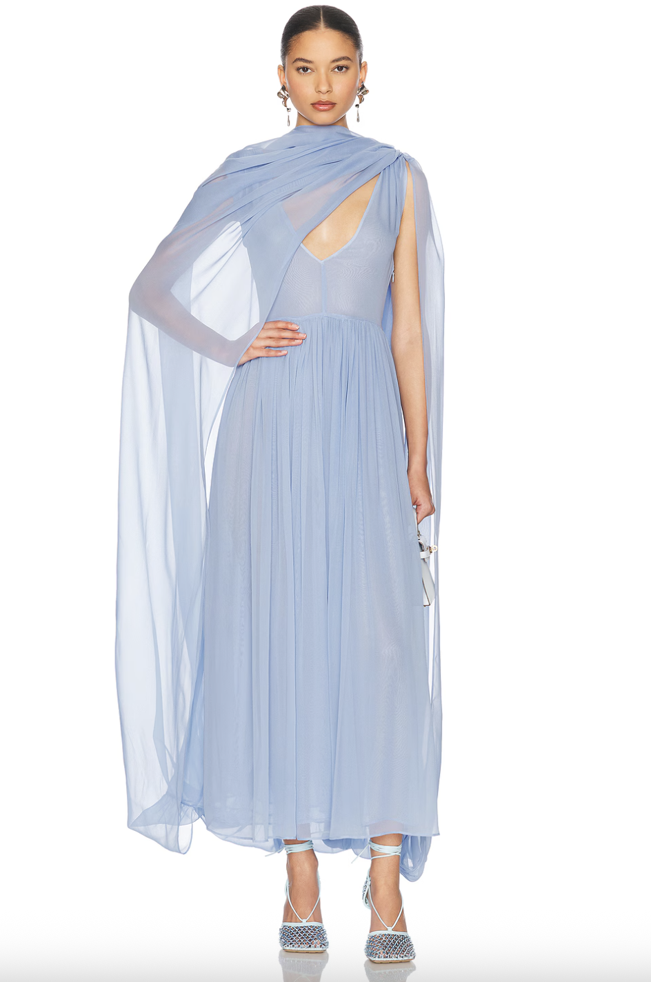 The Sabine Dress in Silk Chiffon