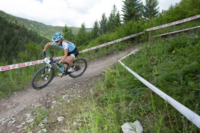Chlloe Woodruff (Crankbrothers) took second on the day