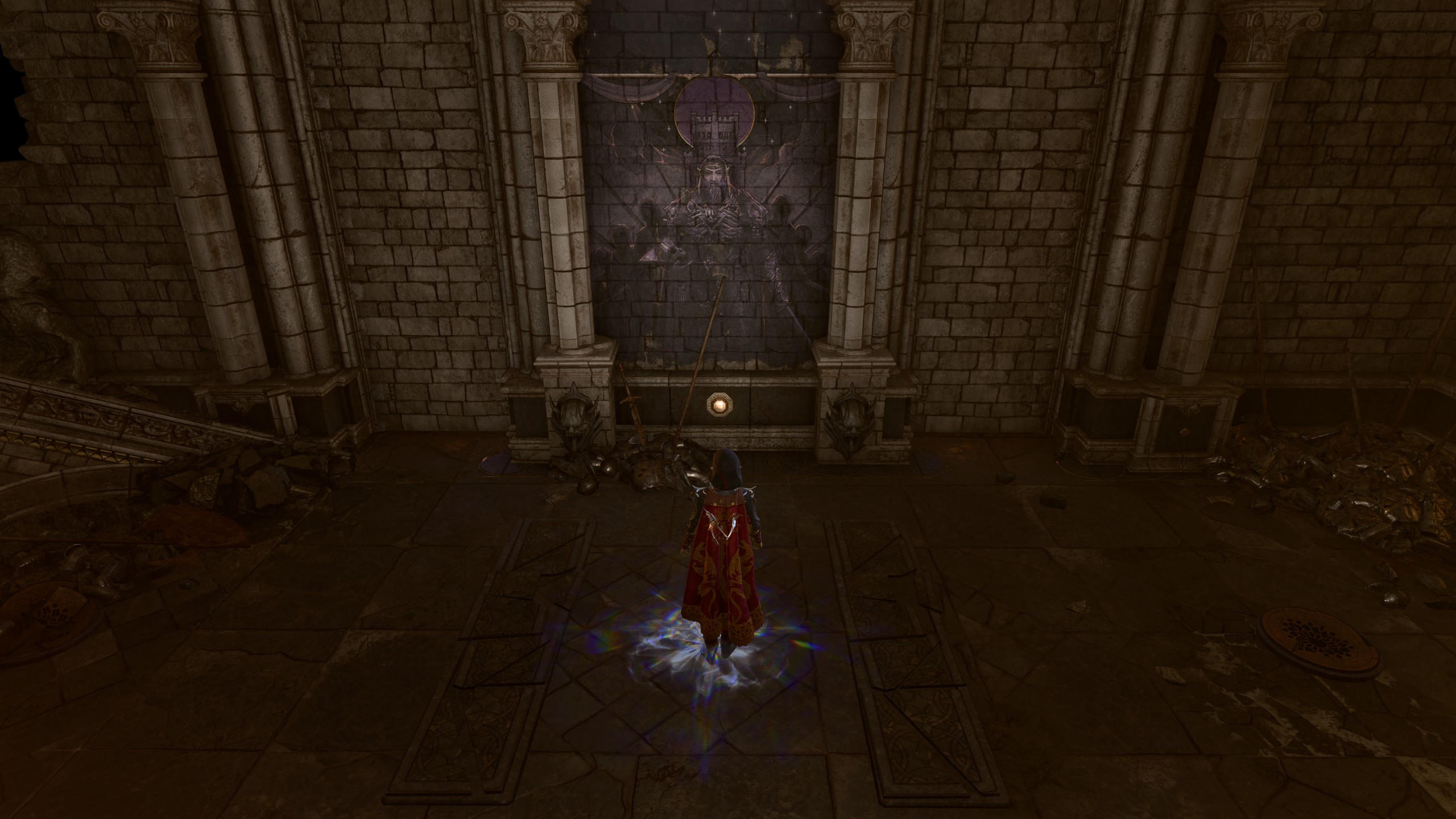 Baldur's Gate 3 Thorm Mausoleum puzzle - Mural