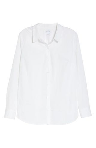 Poplin Button-Up Shirt