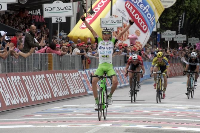 Stefano Pirazzi celebrates