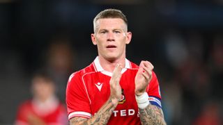 James McClean of Wrexham AFC applauds after the team's victory in the match between Melbourne Victory and Wrexham AFC at Marvel Stadium on July 11, 2025 in Melbourne, Australia.