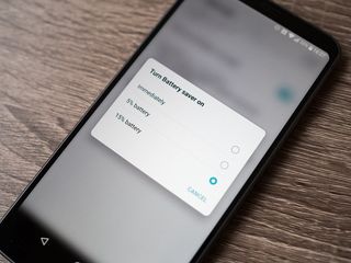 LG G6 battery saver mode