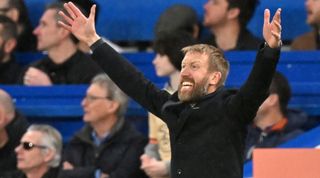 Chelsea manager Graham Potter during his side's 1-0 defeat to Southampton