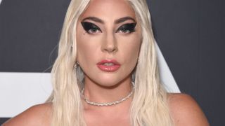 santa monica, california september 16 lady gaga attends lady gaga celebrates the launch of haus laboratories at barker hangar on september 16, 2019 in santa monica, california photo by presley anngetty images for haus laboratories