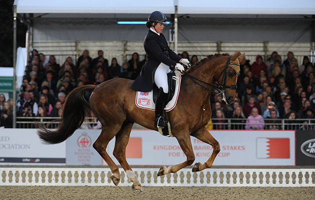 RWHS on 15 05 2015Grand Prix Freestyle to Music Dressage Competition during the Royal Windsor Horse Show