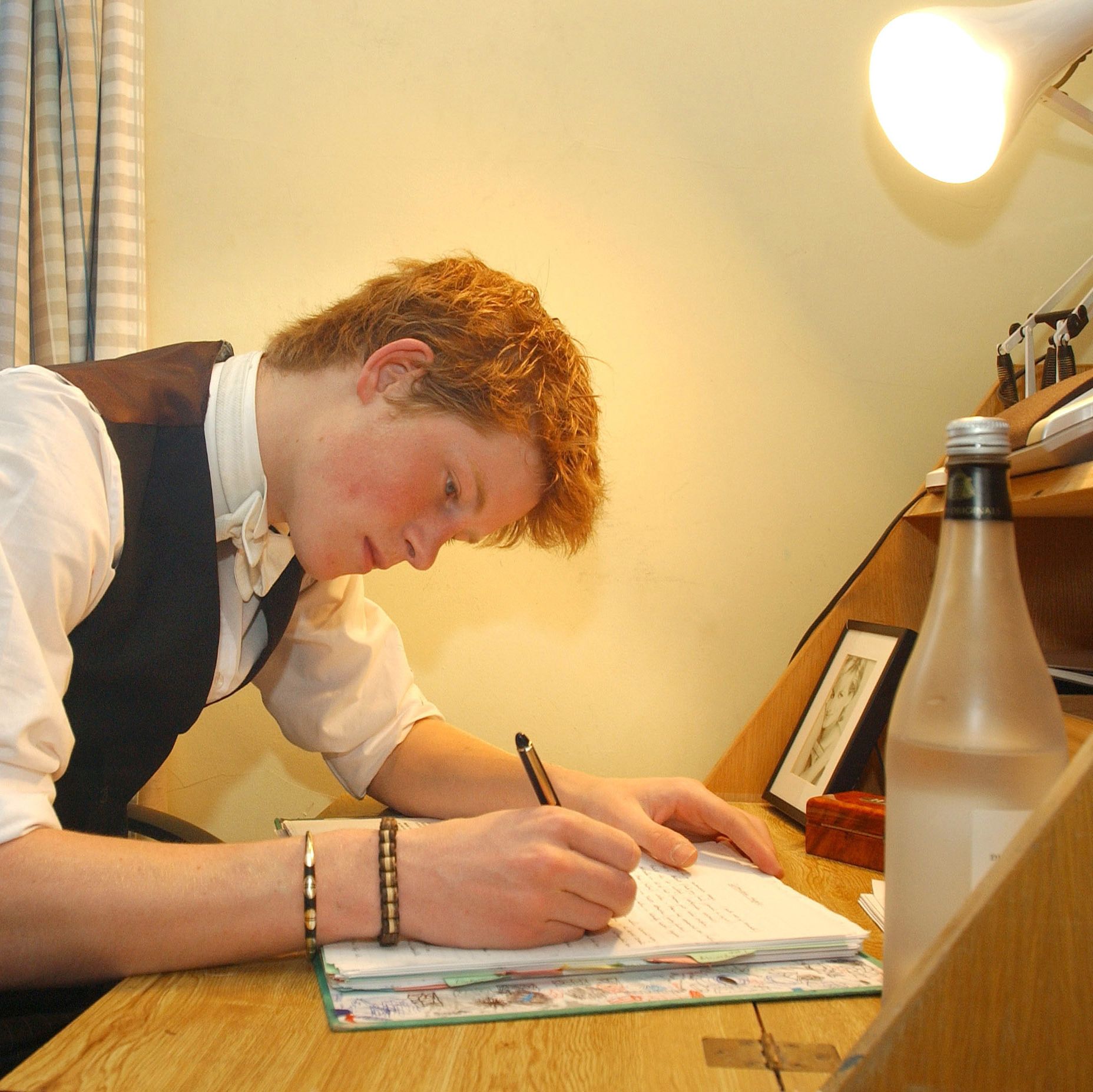 Prince Harry At His Desk
