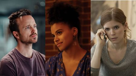 Aaron Paul, Zazie Beetz, and Kate Mara
