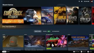 Steam Big Picture mode with Steam Deck UI