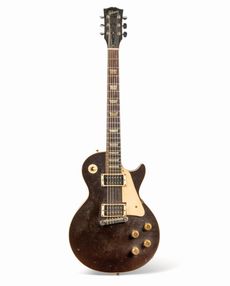 The Oxblood Les Paul. Credit: Christie's