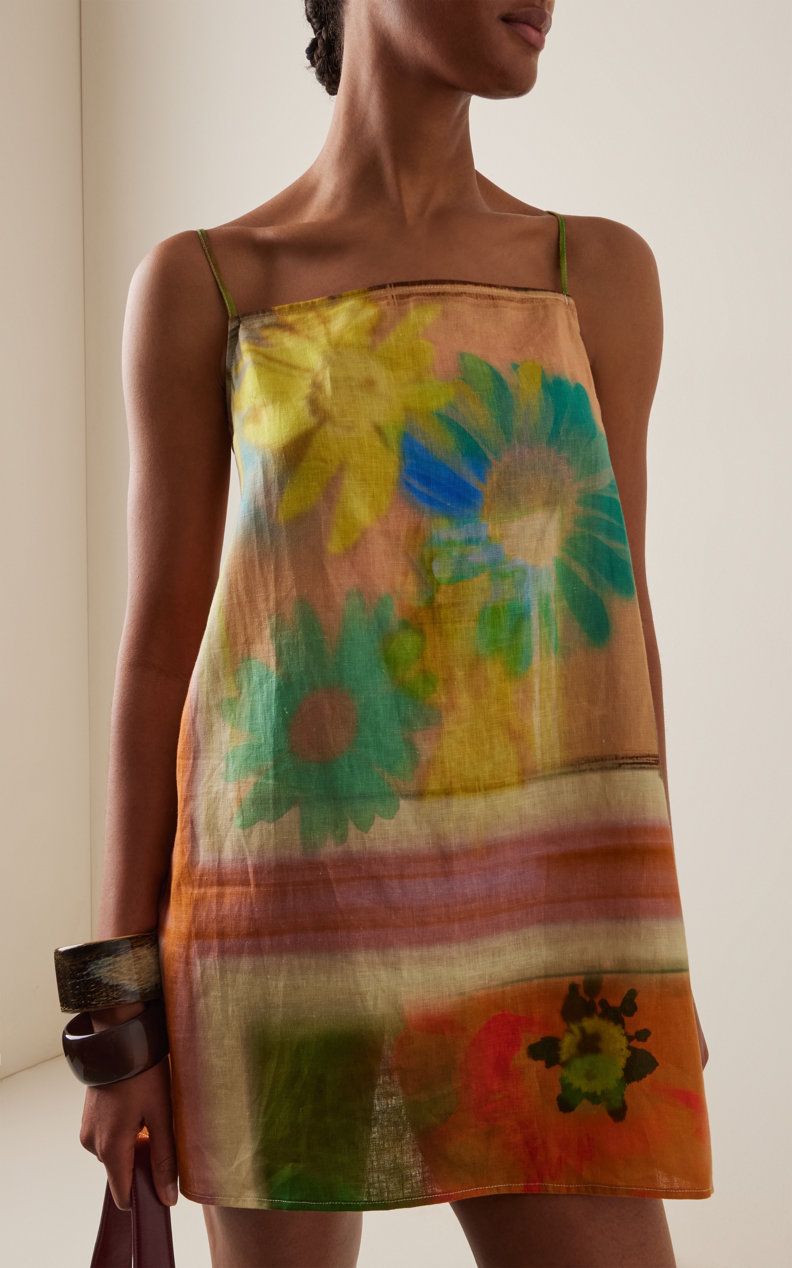 Laura Linen Mini Dress