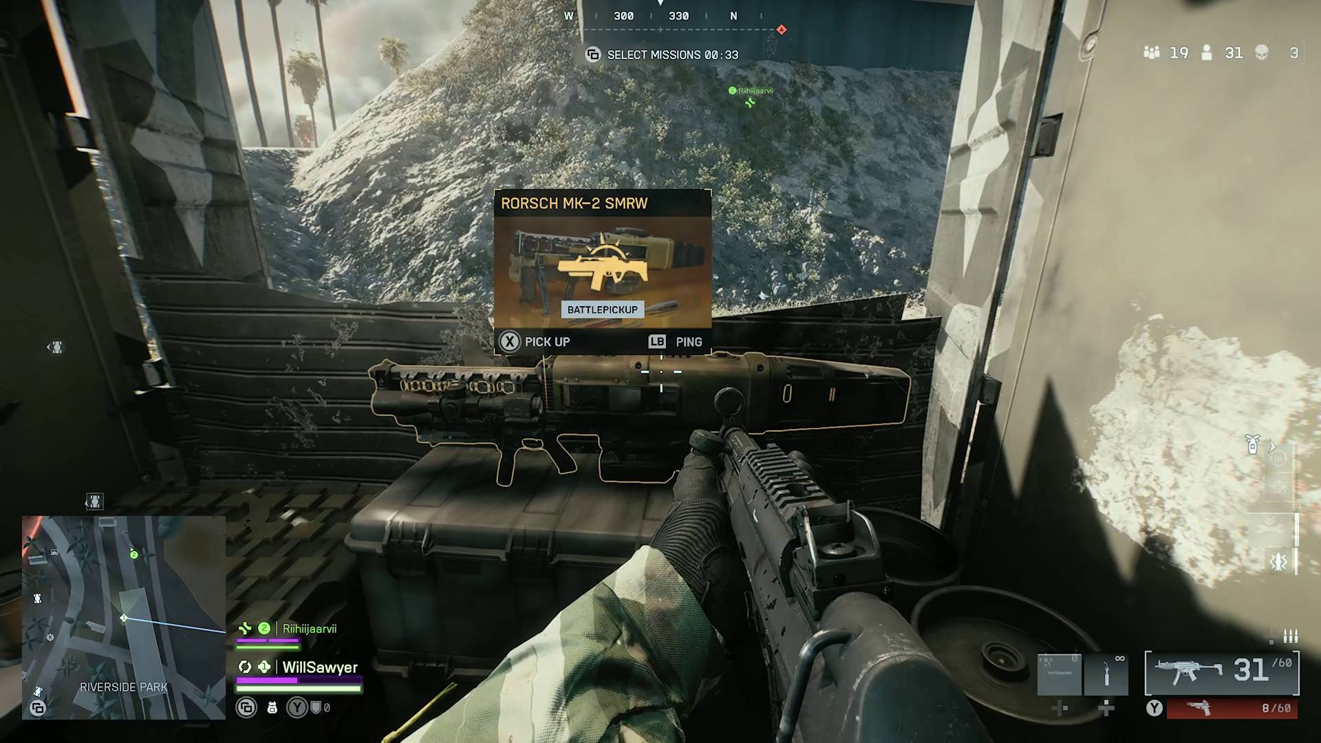 Battlefield Redsec rorsch mk2 SMRW railgun battle pickup weapon in unique stash