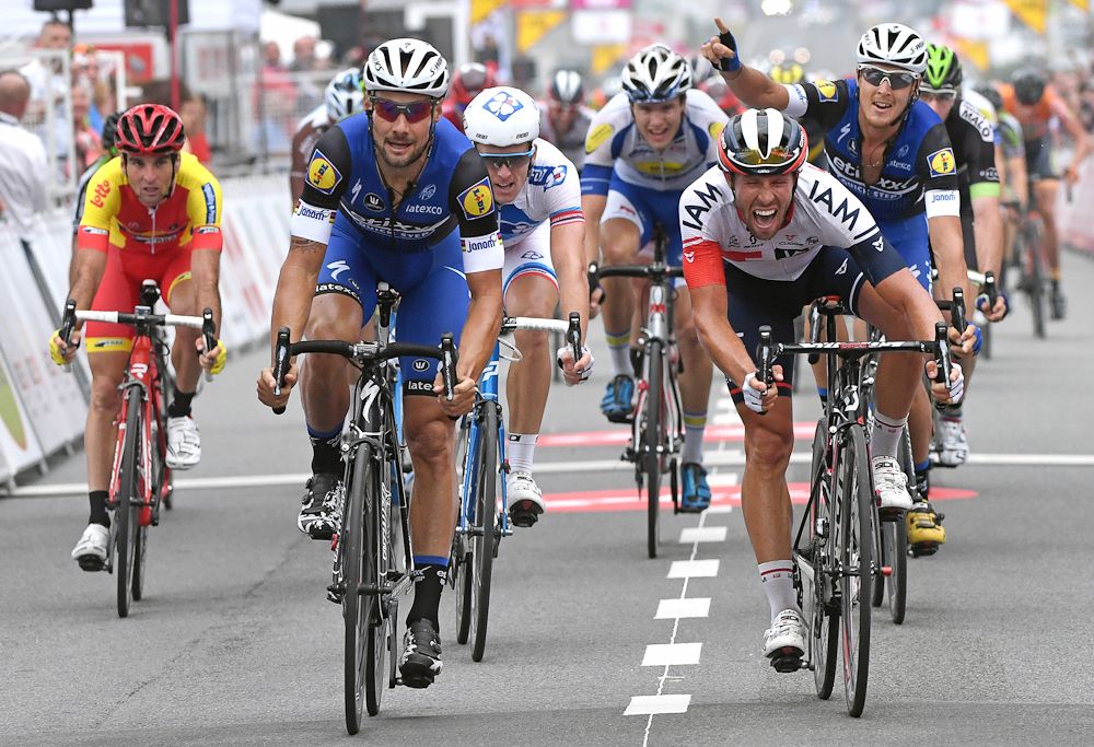 Tom Boonen wins stage 1 at the Tour de Wallonie
