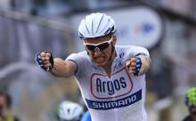 Stage 1 winner Marcel Kittel (Argos-Shimano)