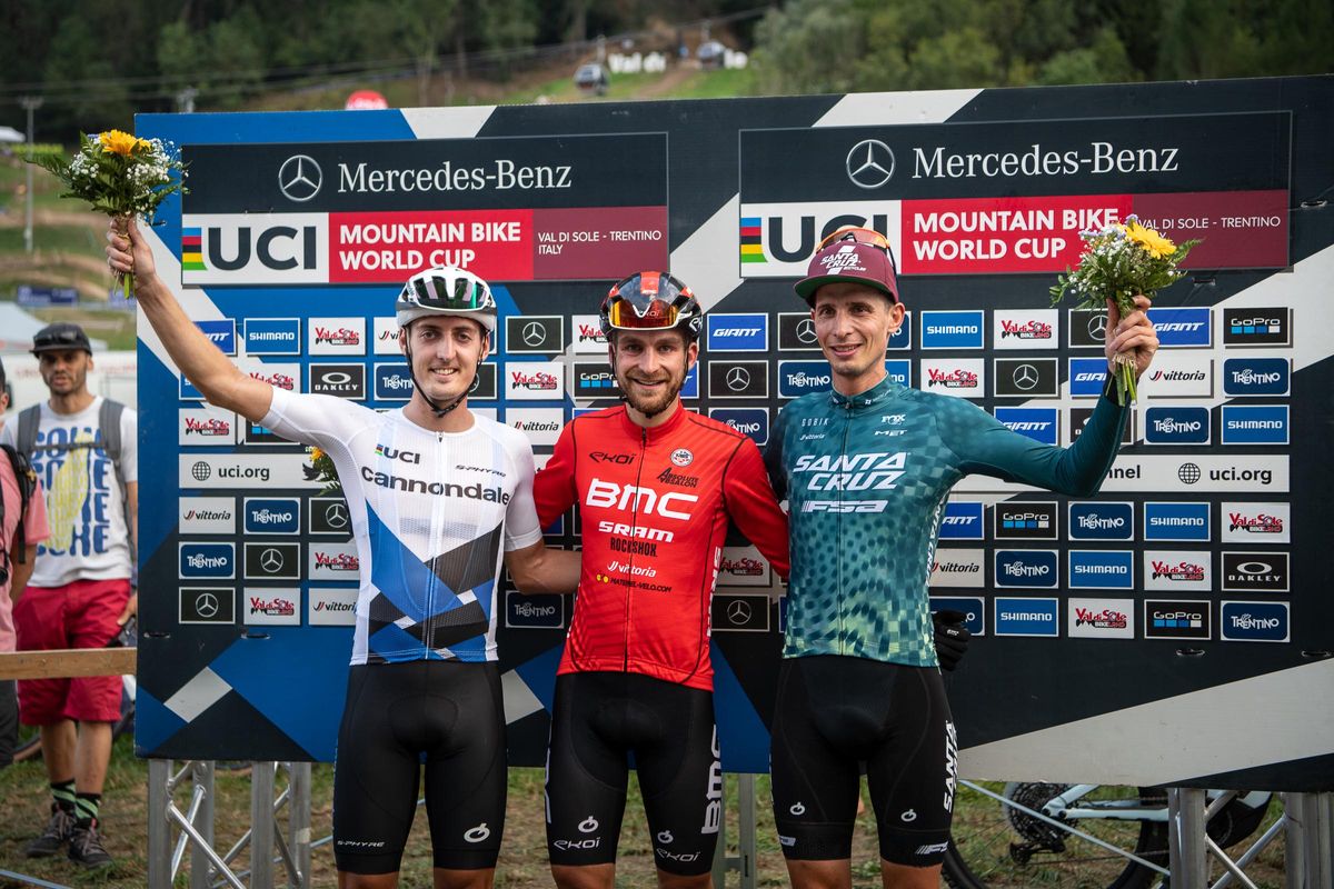 L to r: Alan Hatherly, Titouan Carod, Luca Braidot
