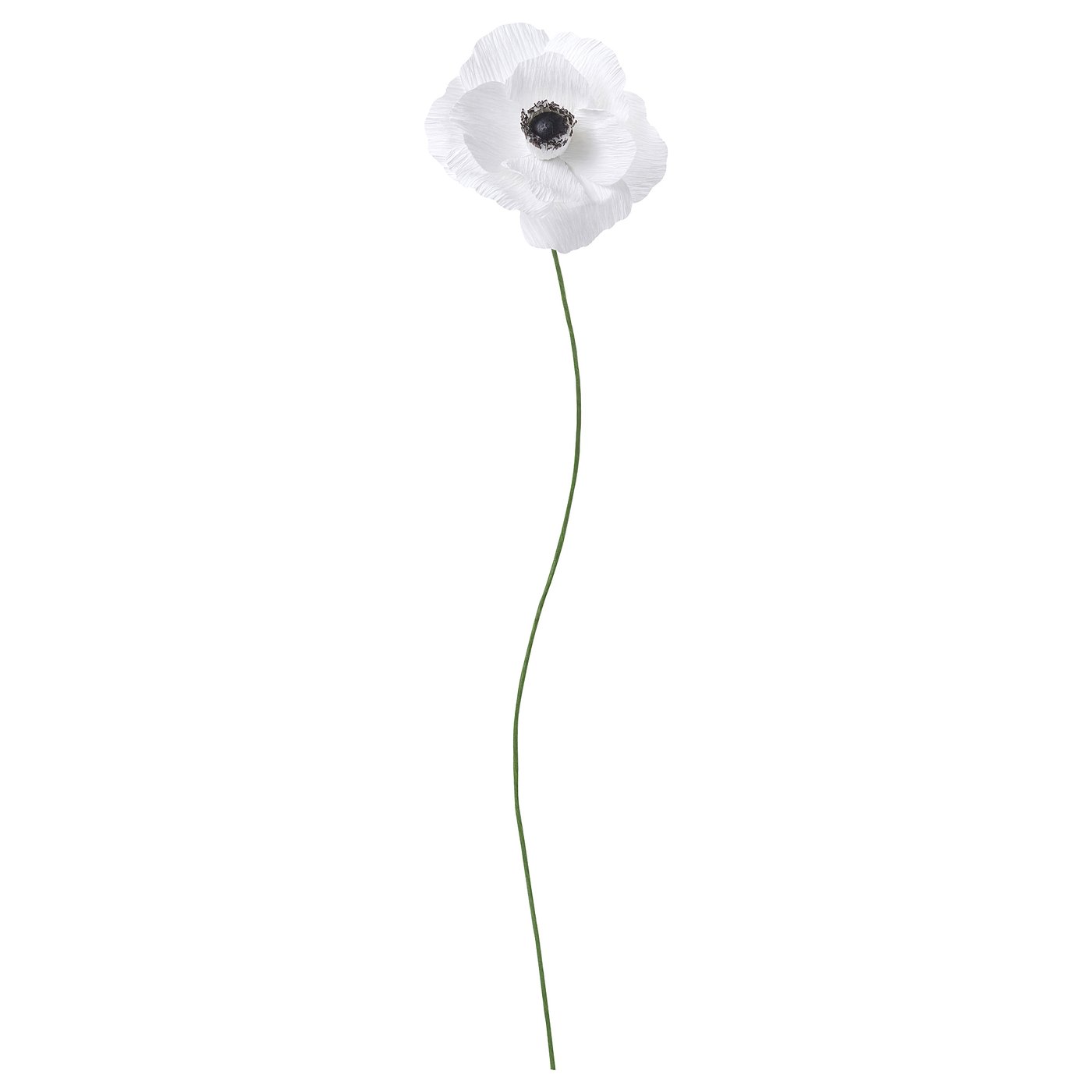 Guldspett Artificial Flower - Paper/anemone White 13 &amp;frac34; "