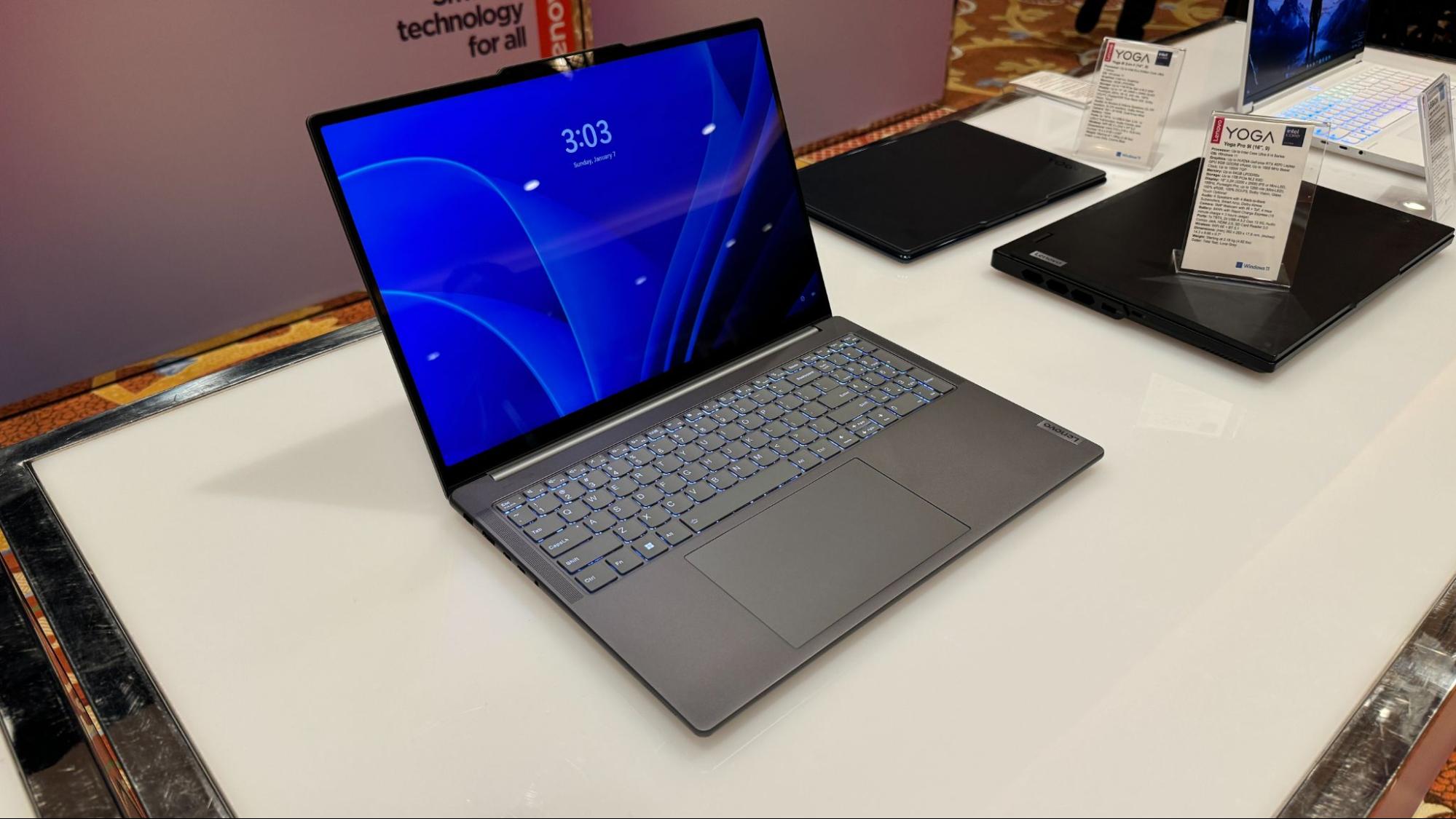 Lenovo's Slims and Yogas get Intel and AMD refreshes at CES 2024 with ...