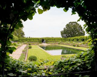 Sunken Garden at Kensington Palace