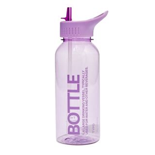 typo water bottle