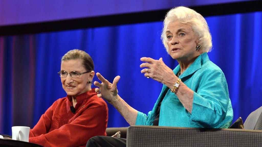 Ruth Bader Ginsburg and Sandra Day O&amp;#039;Connor in 2010.