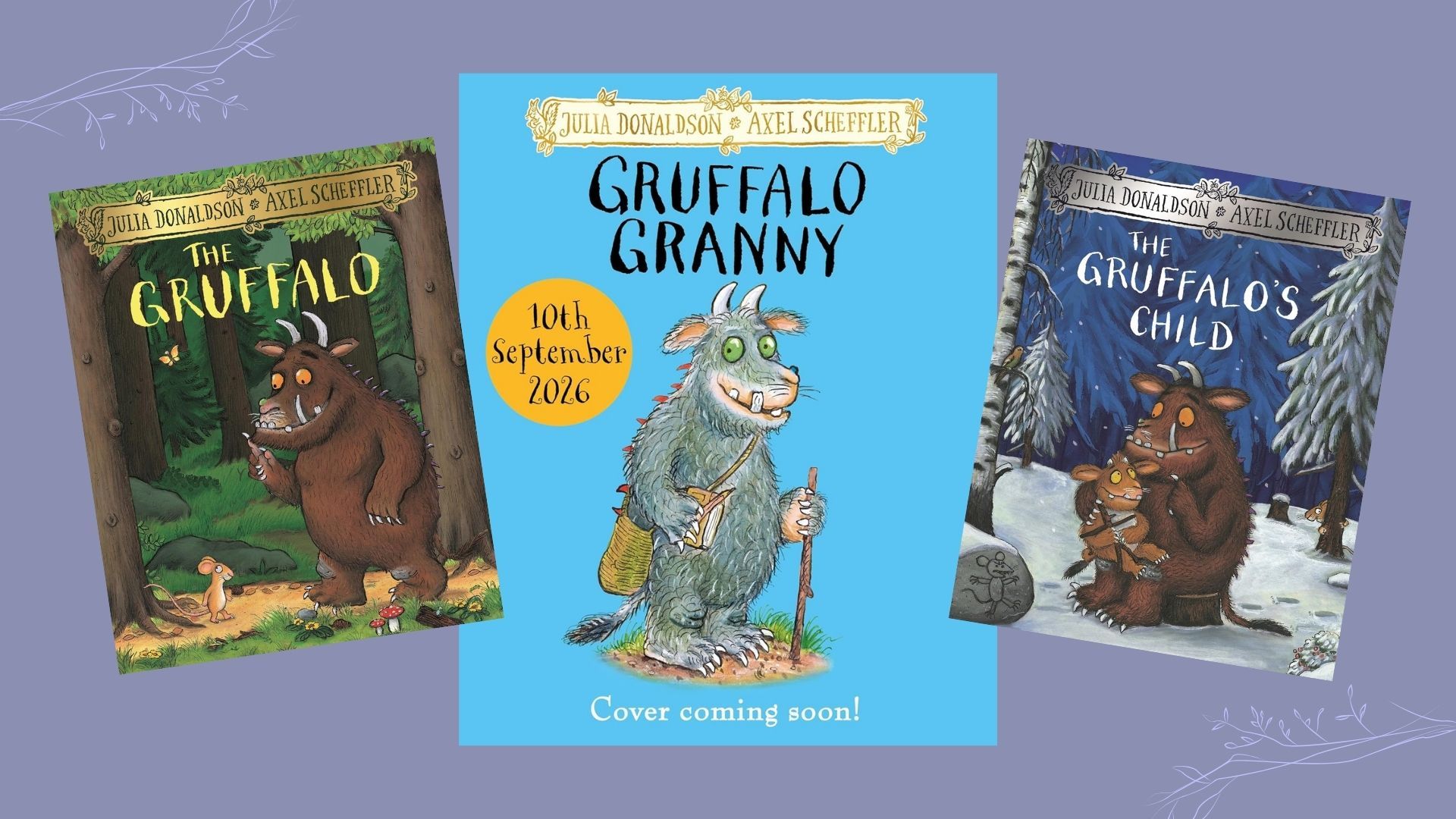 Meet Gruffalo Granny – the new Julia Donaldson character inspired by grandmotherhood