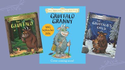 The Gruffalo books by Julia Donaldson including the new Gruffalo Granny