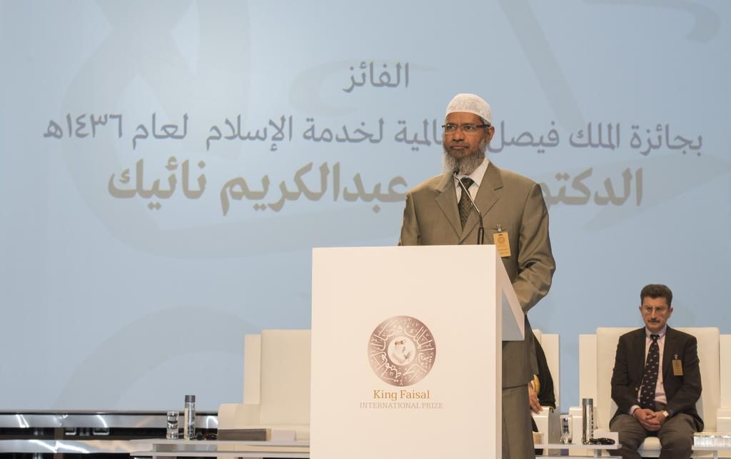 Zakir Naik.