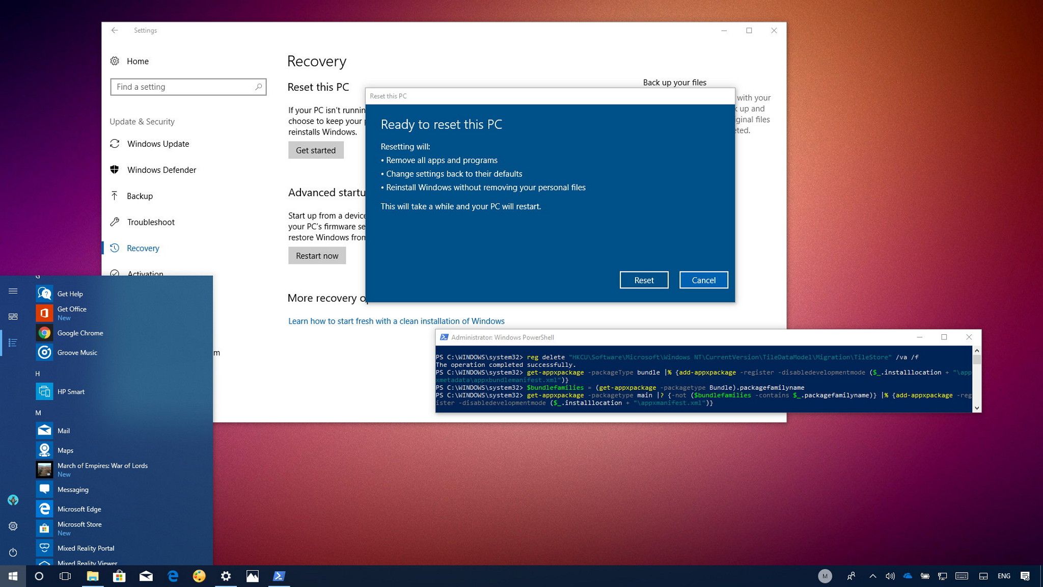 How to re-add missing apps to the Start menu in the Windows 10 Fall ...