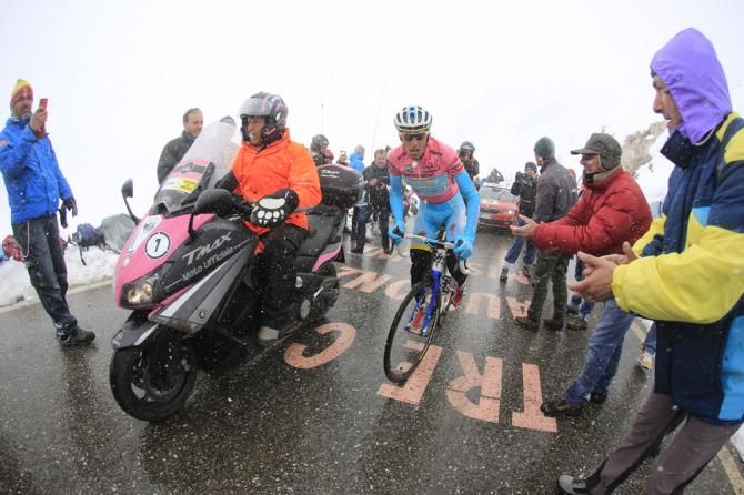 Vincenzo Nibali (Astana) rode out of his skin