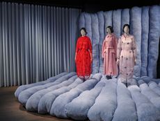 Fashion exhibition at MoMu antwerp wrapped in memory