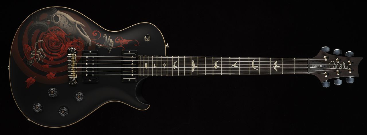 PRS's Joe Fenton-painted Mark Tremonti signature guitar