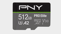 PNY Pro-Elite 512GB microSDXC Memory Card is $80 | save $40