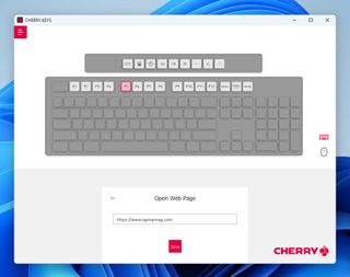Cherry Keys software screenshot