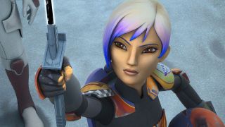 Sabine Wren on Star Wars Rebels