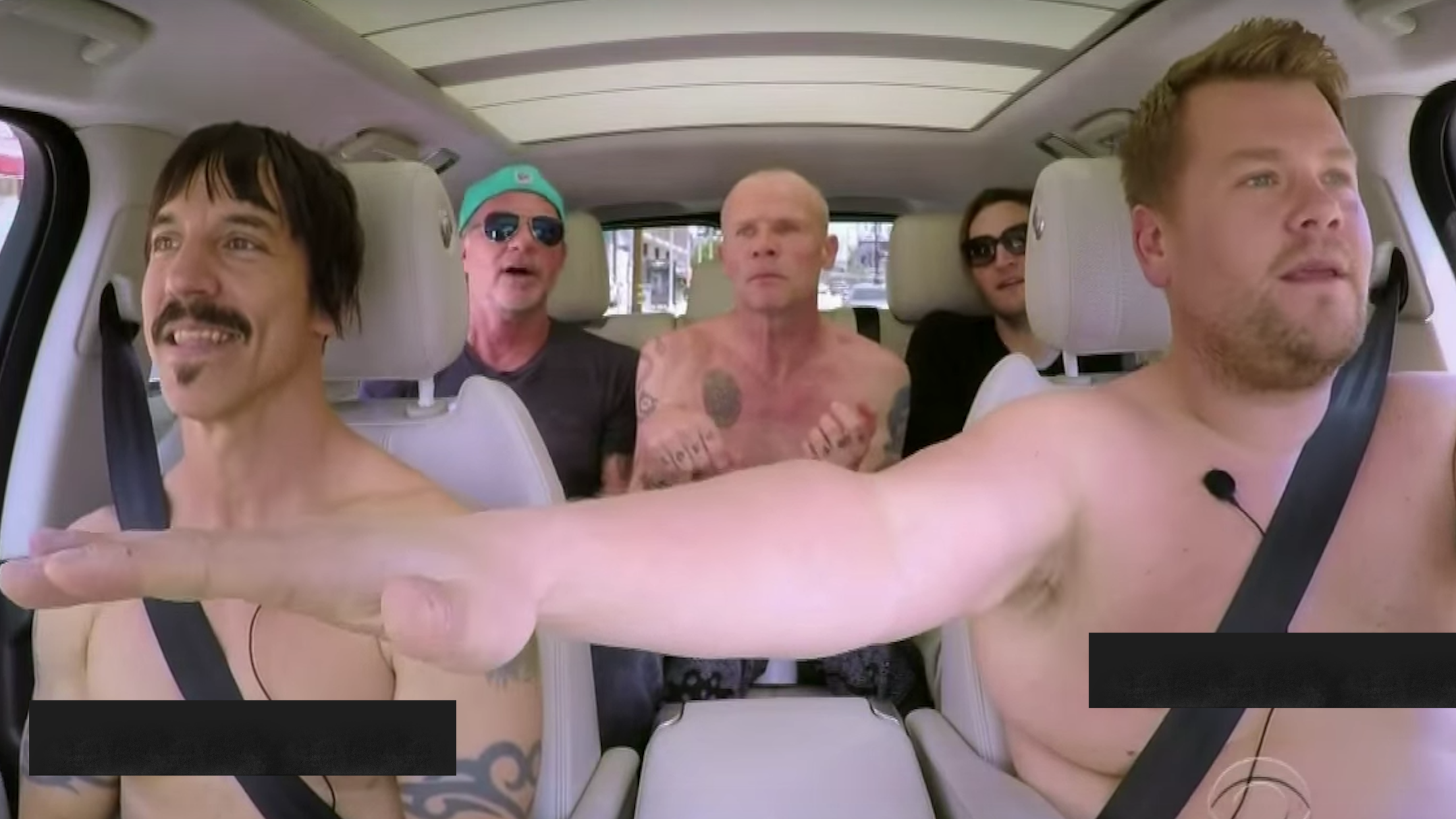 Things We Red Hot Chili Peppers' Carpool Karaoke |