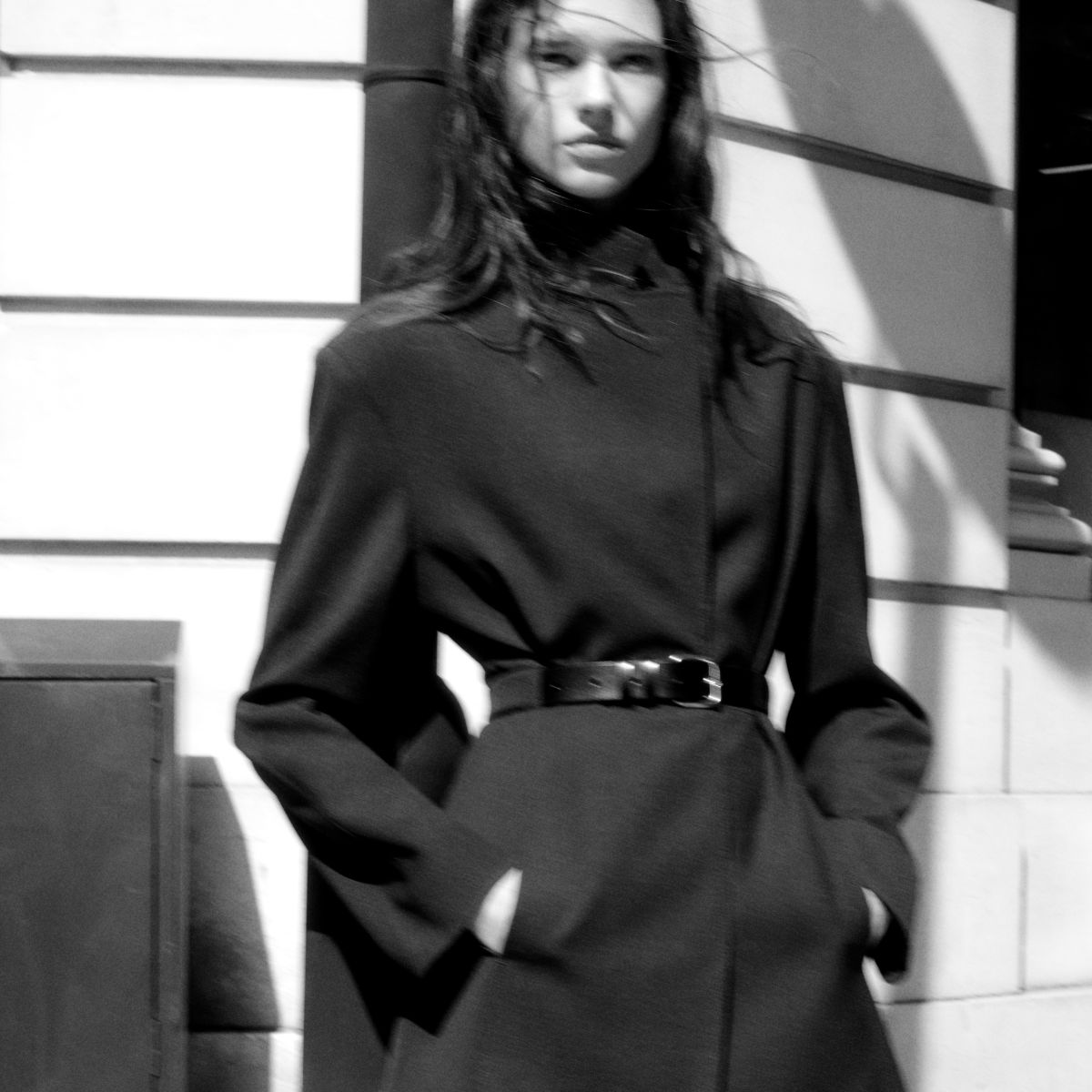 models wearing the cos x le kilt collection