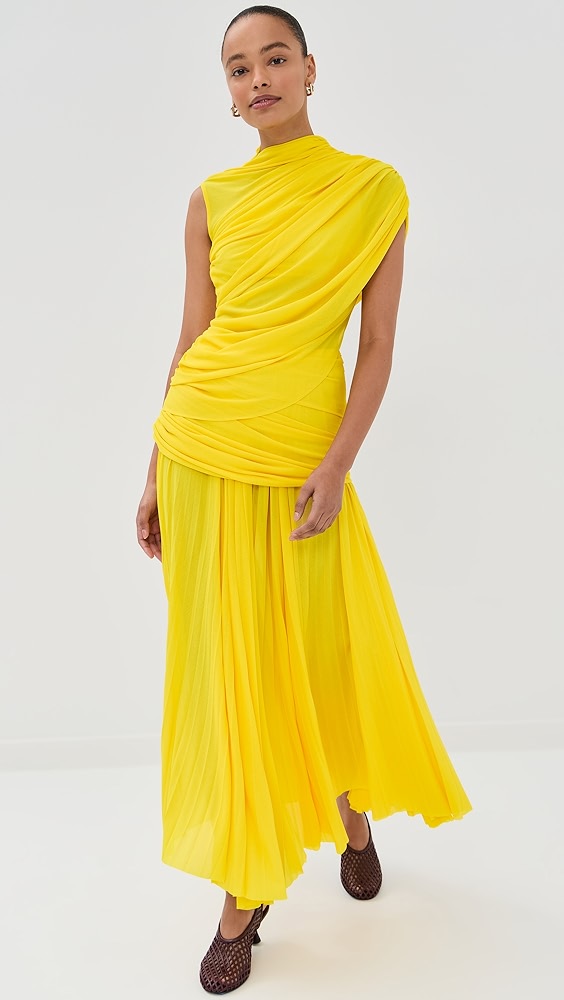 Proenza Schouler Irma Two Piece Dress in Gauzy Jersey