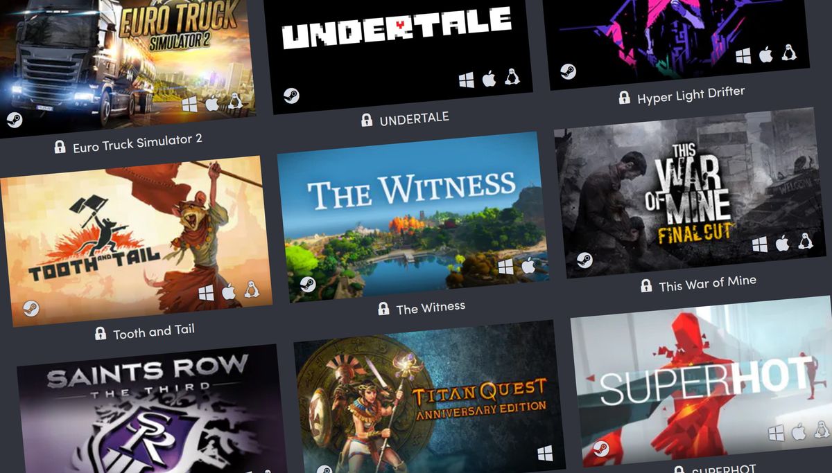 Humble Bundle has 8 games with very positive Steam ratings for