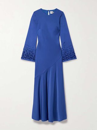 Aje blue dress