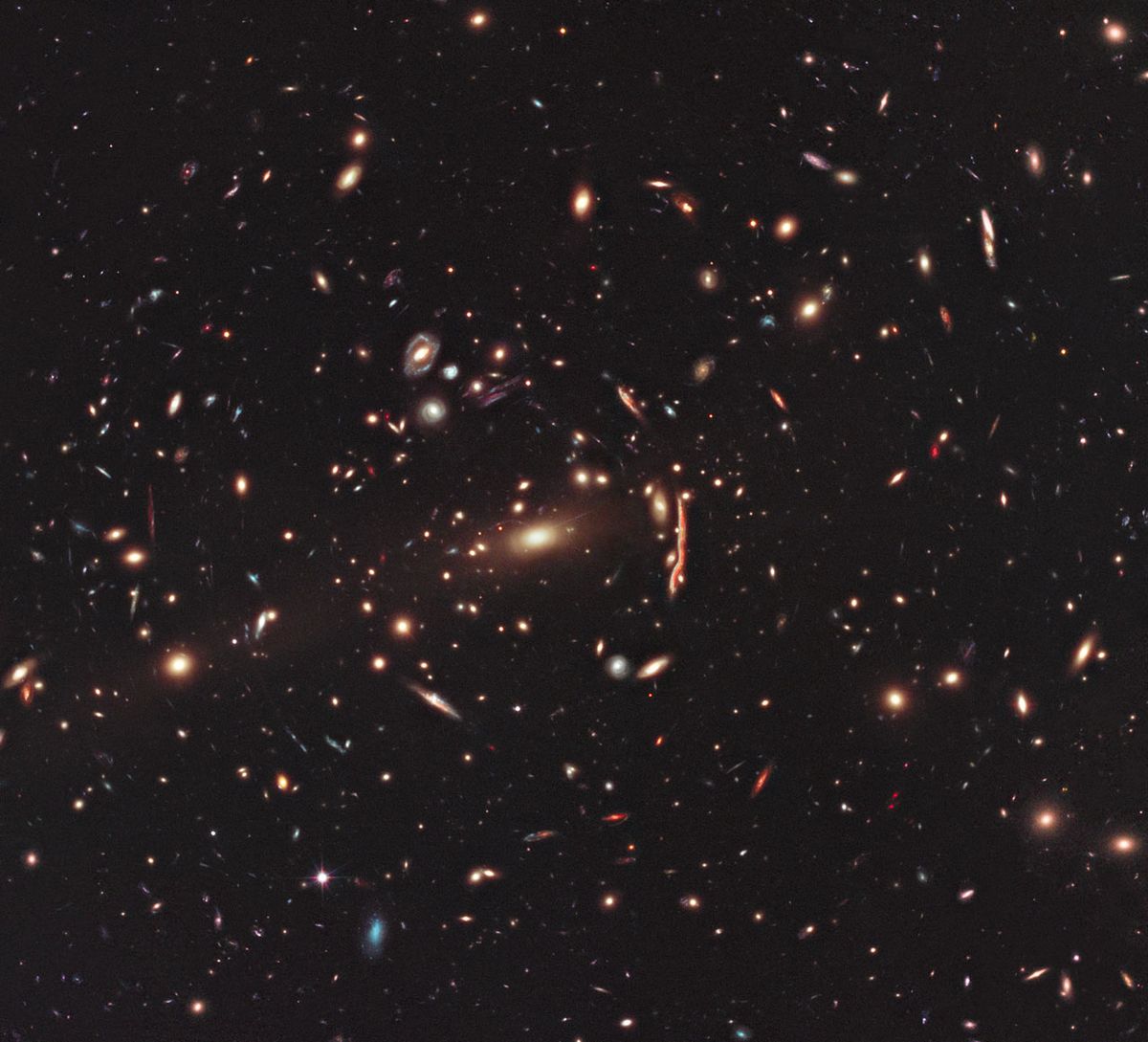 hubble galaxy clusters