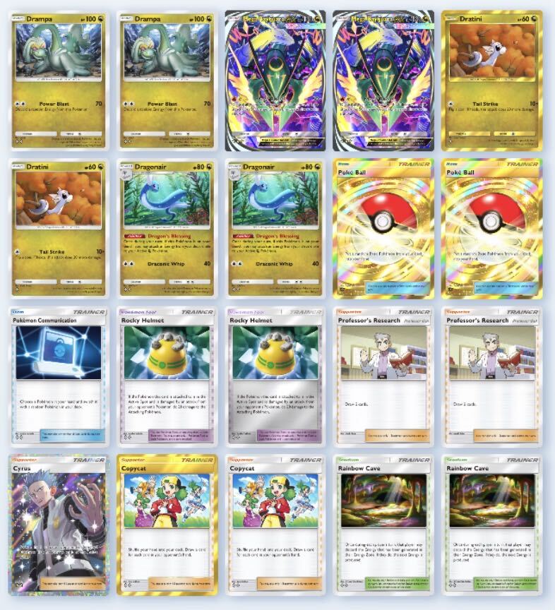 The best Mega Rayquaza ex dragon deck in Pokemon TCG Pocket